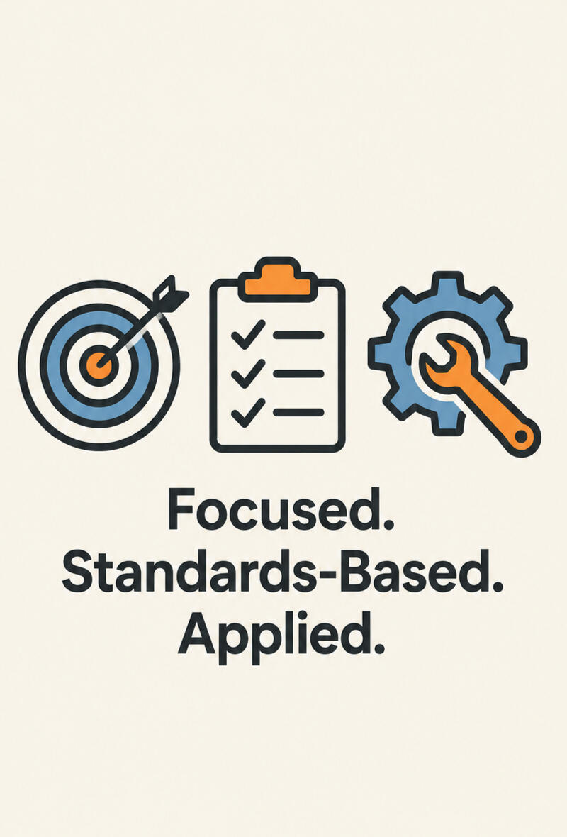 Focused. Standards-Based. Applied.